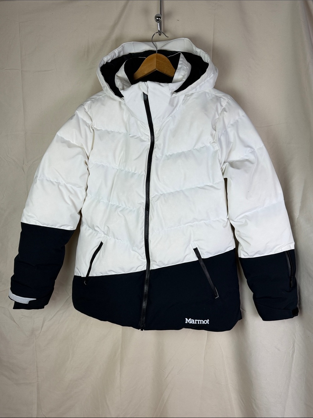 Marmot slingshot down filled puffer ski jacket women’s size large